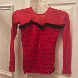 Trixie Pixie Baby custom figure skating top girls size 12 years